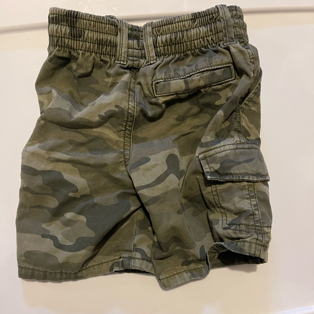 Baby Gap camo cargo shorts